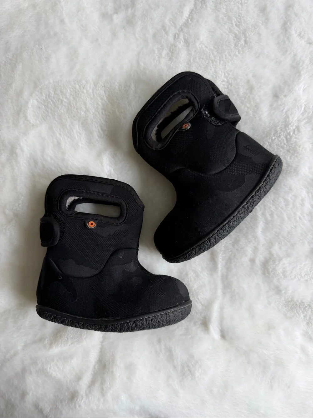 Bogs Baby Bog Waterproof Boots Camo Size 5C